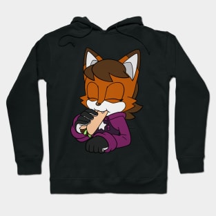 Fox Eats Taco Hoodie